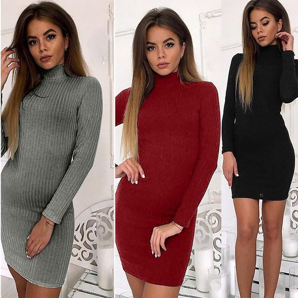 fashion knitted long solid striped long-sleeved autumn winter sweater turtleneck slim-fit women's sweaters, White;black
fashion knitted long solid striped long-sleeved autumn winter sweater turtleneck slim-fit women's sweaters, White;black