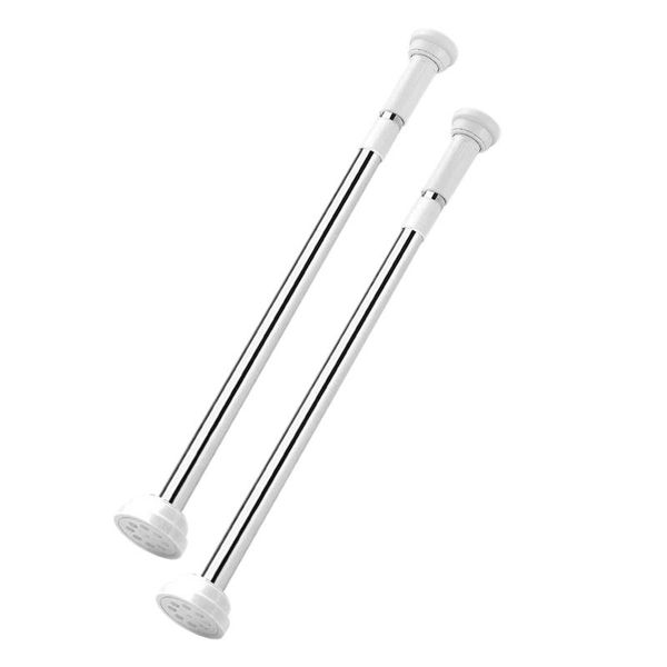 shower curtains tension rod 28 to 48 inches - stainless steel 1 inch round rods curtain spring adjustabl
shower curtains tension rod 28 to 48 inches - stainless steel 1 inch round rods curtain spring adjustabl