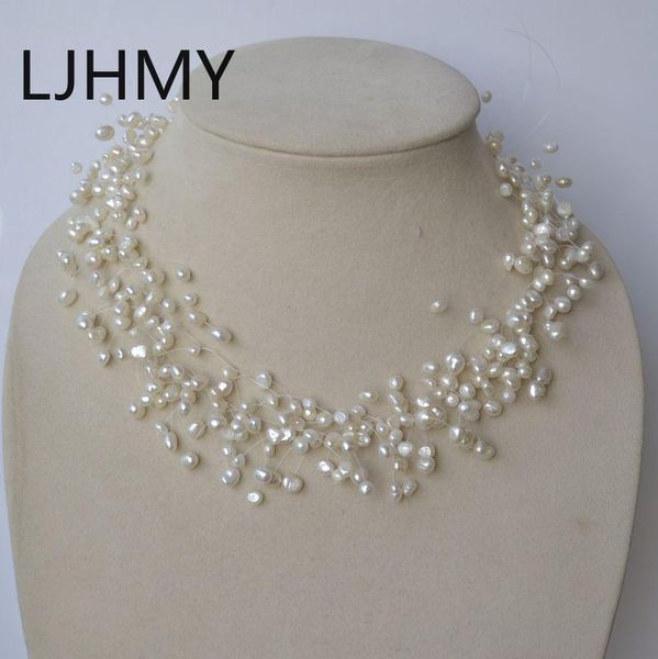 4-5mm natural freshwater multi-layer statement necklace women chokers necklaces, Golden;silver
4-5mm natural freshwater multi-layer statement necklace women chokers necklaces, Golden;silver