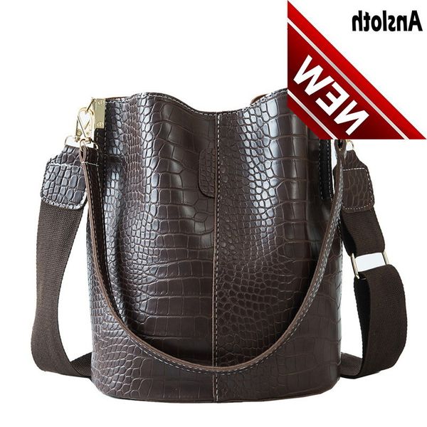 ansloth crocodile crossbody for shoulder brand designer women s luxury pu leather bucket bag handbag hps405
ansloth crocodile crossbody for shoulder brand designer women s luxury pu leather bucket bag handbag hps405