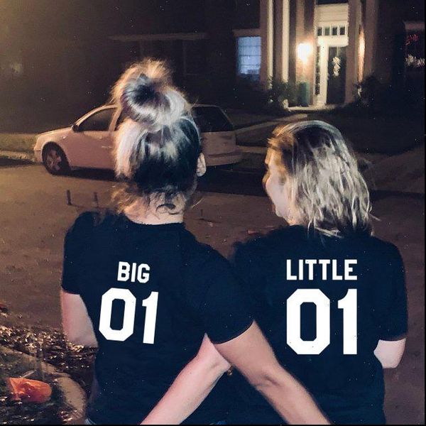 big little summer short sleeve womens t shirts matching sister tshirts 01 bff tee friend for girls, White
big little summer short sleeve womens t shirts matching sister tshirts 01 bff tee friend for girls, White