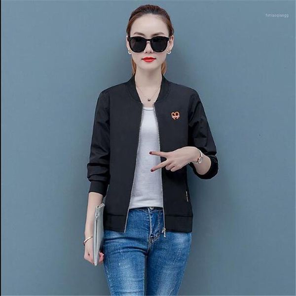 women's jackets 2021 women basic coats spring black zipper crop jacket punk style woman baseball coat pink white, Black;brown
women's jackets 2021 women basic coats spring black zipper crop jacket punk style woman baseball coat pink white, Black;brown