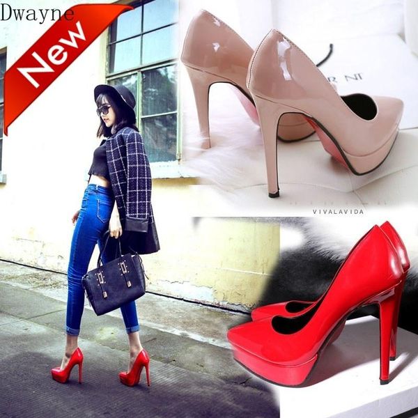 dress shoes super high with 12 cm womens european american style shallow mouth heels stiletto single red wedding, Black
dress shoes super high with 12 cm womens european american style shallow mouth heels stiletto single red wedding, Black