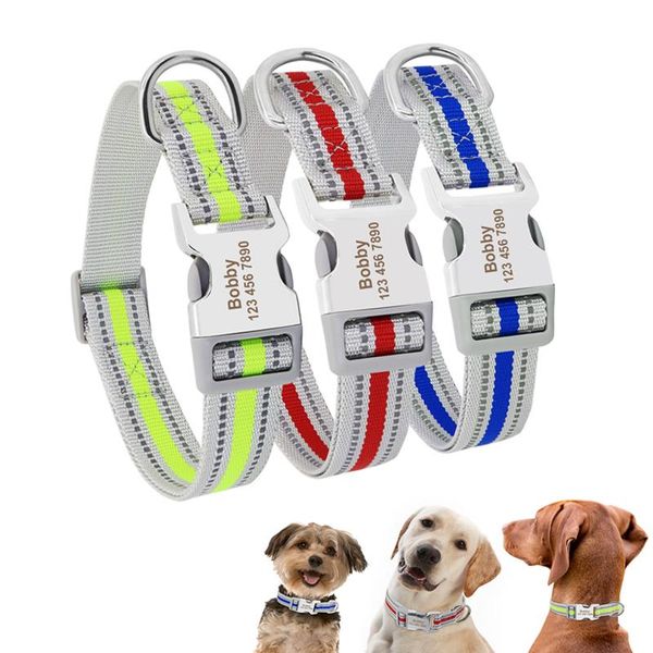 dog collars & leashes personalized reflective collar small puppy adjustable pet id nylon custom large nameplate engraved
dog collars & leashes personalized reflective collar small puppy adjustable pet id nylon custom large nameplate engraved