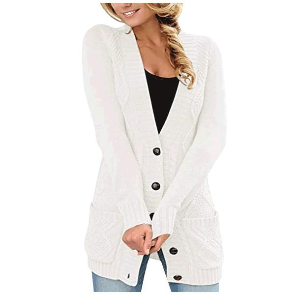 women's jackets women winter casual fashion long-sleeved solid color knit cardigan jacket coat outwear feminino down ladies coats, Black;brown
women's jackets women winter casual fashion long-sleeved solid color knit cardigan jacket coat outwear feminino down ladies coats, Black;brown