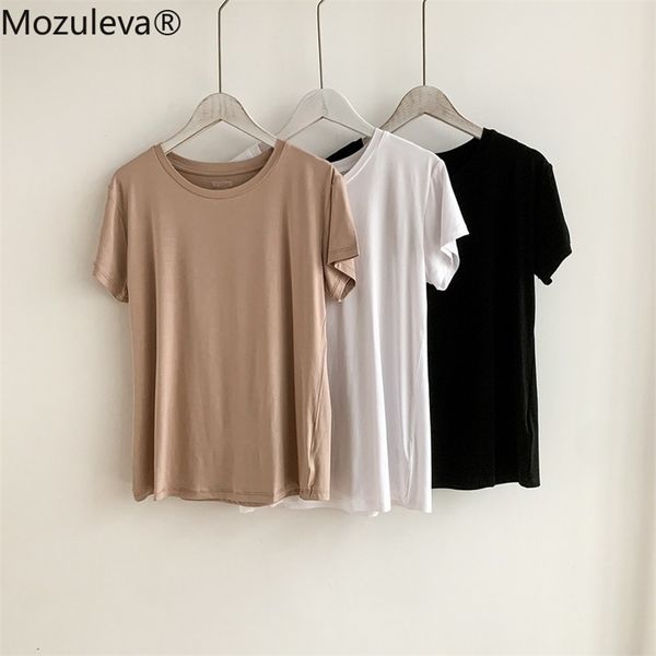 summer casual o-neck solid color women t-shirt short sleeve loose female basic shirt ladies tees 100% cotton 210416, White
summer casual o-neck solid color women t-shirt short sleeve loose female basic shirt ladies tees 100% cotton 210416, White
