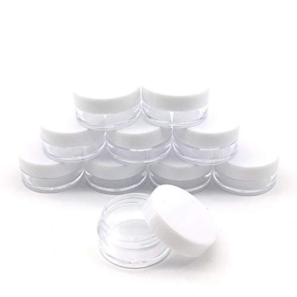 pcs small sample empty clear container jar with lid covers cases for cream storage boxes & bins
pcs small sample empty clear container jar with lid covers cases for cream storage boxes & bins