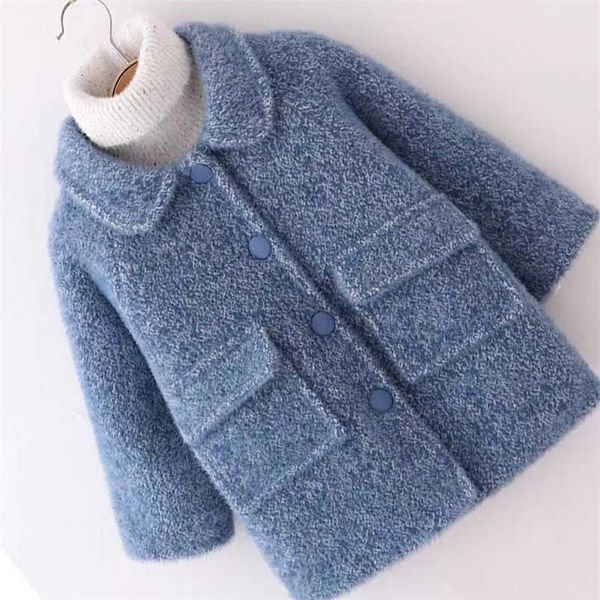 girls' coat kids jacket underwear plus velvet thicken warm winter autumn school cotton fleece children's clothing 211204, Blue;gray
girls' coat kids jacket underwear plus velvet thicken warm winter autumn school cotton fleece children's clothing 211204, Blue;gray