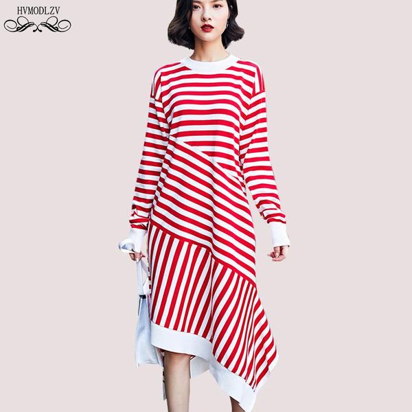 casual dresses autumn and winter striped knit maxi dress women 2021 irregular vintage round neck long sleeve pullover gown vestidos hj189, Black;gray
casual dresses autumn and winter striped knit maxi dress women 2021 irregular vintage round neck long sleeve pullover gown vestidos hj189, Black;gray