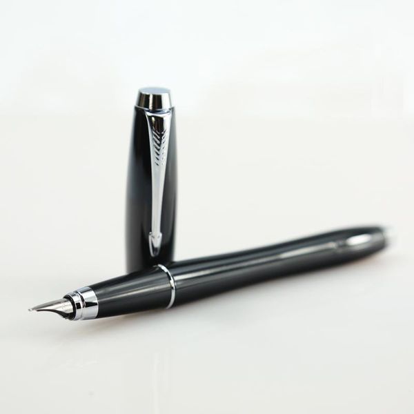 fountain pens 1pc/lot urban pen black forest black/blue/red/pink silver clip metal stationery office supplies 14.7*1.7cm
fountain pens 1pc/lot urban pen black forest black/blue/red/pink silver clip metal stationery office supplies 14.7*1.7cm