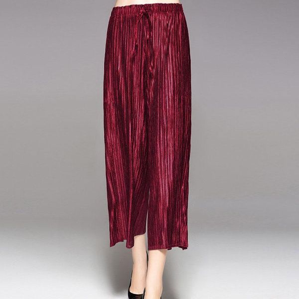 women's pants & capris lanmrem pleated for famale 2021 summer velvet fold ankle length vent hem straight wide leg casual yj504, Black;white
women's pants & capris lanmrem pleated for famale 2021 summer velvet fold ankle length vent hem straight wide leg casual yj504, Black;white