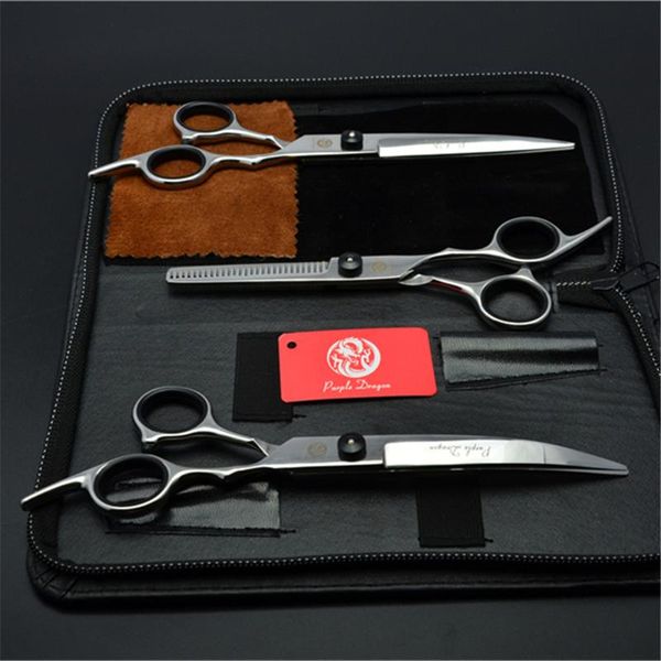 hair scissors 3pcs suit 7" 19.5cm purple dragon stainless cutting+thinning +down curved shears grooming-for-dog professional pets z3001
hair scissors 3pcs suit 7" 19.5cm purple dragon stainless cutting+thinning +down curved shears grooming-for-dog professional pets z3001