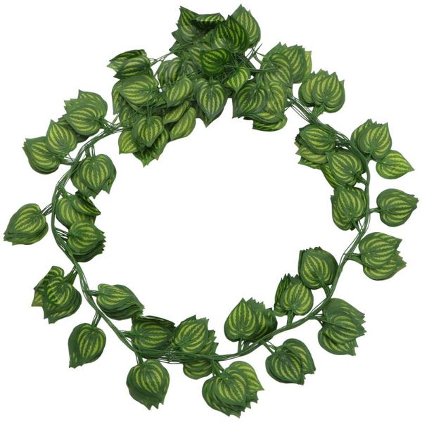 12pcs simulation artificial watermelon leaf rattan green decor wall decorative flowers & wreaths
12pcs simulation artificial watermelon leaf rattan green decor wall decorative flowers & wreaths