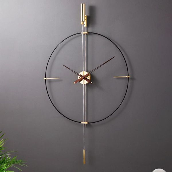 luxury large wall clock modern creative gold copper metal clocks home decor wood silent watche living room decoration
luxury large wall clock modern creative gold copper metal clocks home decor wood silent watche living room decoration
