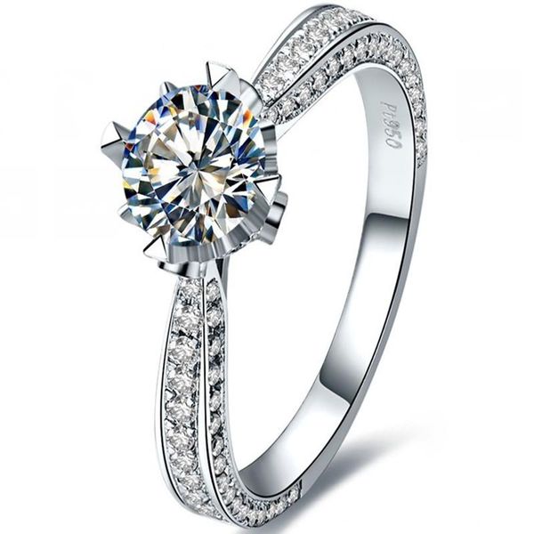 cluster rings amy brilliant 1ct 6.5mm round cut d moissanite ring solid platinum 950 for her women's diamond, Golden;silver
cluster rings amy brilliant 1ct 6.5mm round cut d moissanite ring solid platinum 950 for her women's diamond, Golden;silver