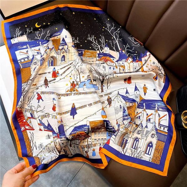 scarves 100% real silk scarf women fashion neckerchief female neck square shawl foulard headband bandana hijab hair bag tie soft, Blue;gray
scarves 100% real silk scarf women fashion neckerchief female neck square shawl foulard headband bandana hijab hair bag tie soft, Blue;gray