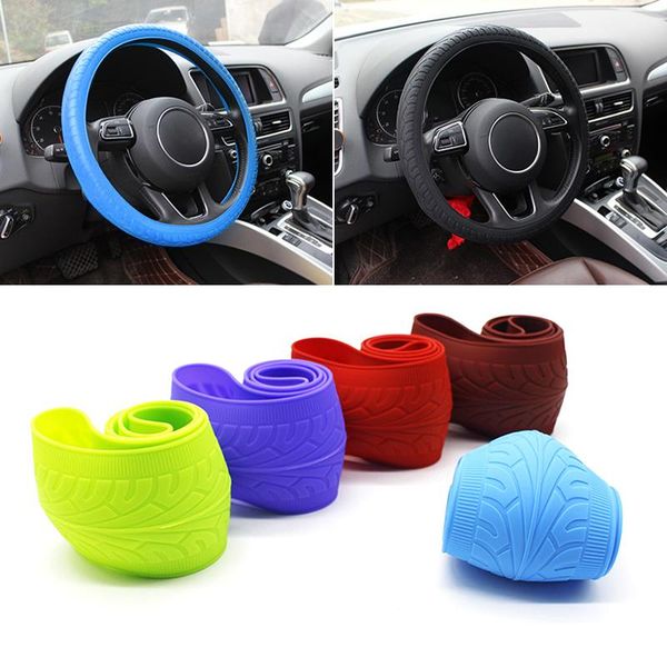 steering wheel covers 1pcs/set universal texture auto silicone glove cover soft skin silicon car accessories
steering wheel covers 1pcs/set universal texture auto silicone glove cover soft skin silicon car accessories