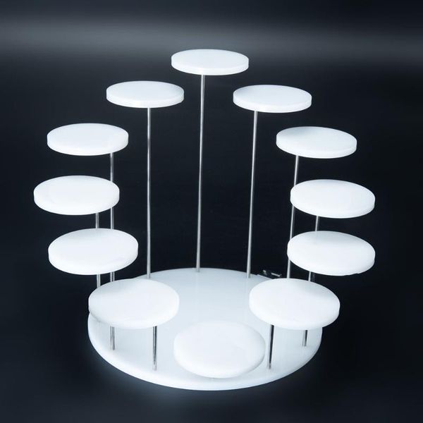 hooks & rails 12 tray cupcake stand acrylic display for jewelry cake dessert rack party wedding baby shower decor holder
hooks & rails 12 tray cupcake stand acrylic display for jewelry cake dessert rack party wedding baby shower decor holder