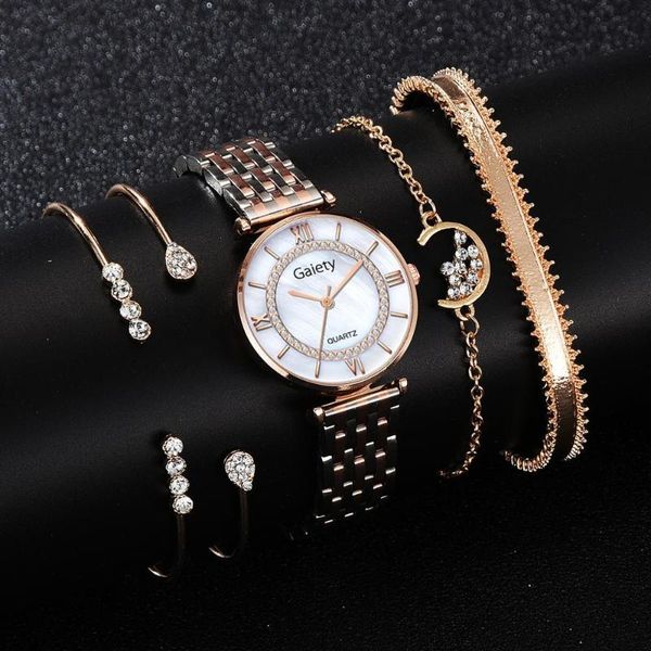 wristwatches 5pcs set uhr fur frauen mode diamant damen armbanduhren weiblich quarz armband relogio feminino drop, Slivery;brown
wristwatches 5pcs set uhr fur frauen mode diamant damen armbanduhren weiblich quarz armband relogio feminino drop, Slivery;brown