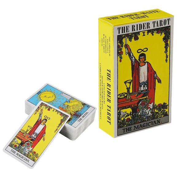 party favor sell rider tarot cards for divination 78 personal use deck full english version game magical fate
party favor sell rider tarot cards for divination 78 personal use deck full english version game magical fate