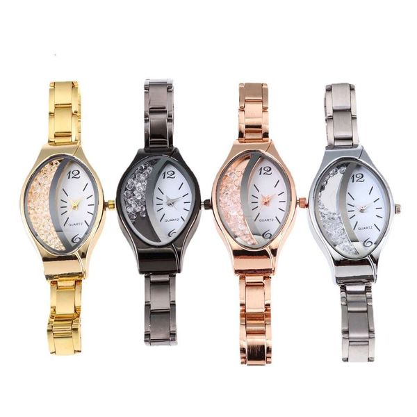 watch fashion women's oval quicksand ball fine steel strip leisure women's quartz straight, Slivery;brown
watch fashion women's oval quicksand ball fine steel strip leisure women's quartz straight, Slivery;brown