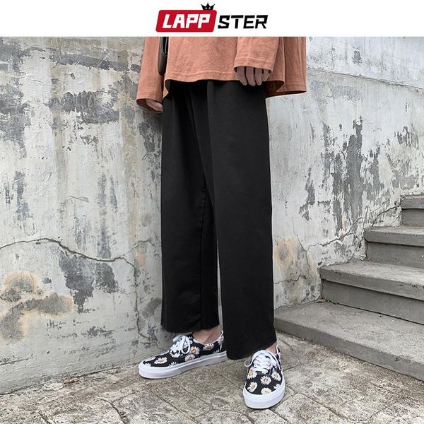 men's pants lappster men solid baggy harajuku sweatpants 2021 mens korean fashion causal y2k male japanese streetwear straight, Black
men's pants lappster men solid baggy harajuku sweatpants 2021 mens korean fashion causal y2k male japanese streetwear straight, Black