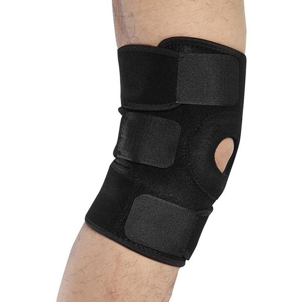 elbow & knee pads 1pc brace support sleeve adjustable open patella stabilizer protector wrap for meniscus arthritis tear running sports, Black;gray
elbow & knee pads 1pc brace support sleeve adjustable open patella stabilizer protector wrap for meniscus arthritis tear running sports, Black;gray