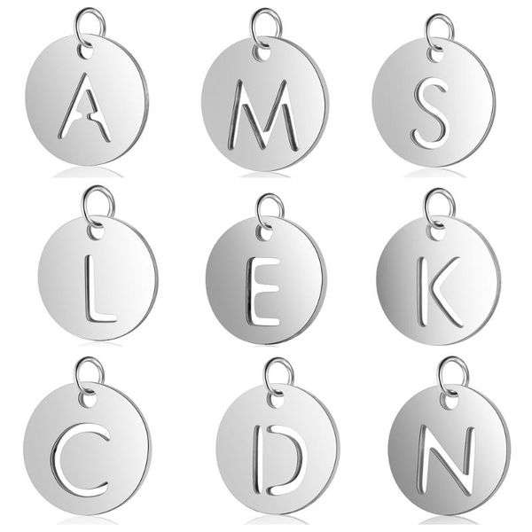 charms 5pcs/lot initial stainless steel charm pendant vnistar 100% alphabet necklace diy jewelry making, Bronze;silver
charms 5pcs/lot initial stainless steel charm pendant vnistar 100% alphabet necklace diy jewelry making, Bronze;silver