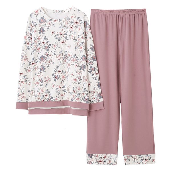 Women's Sleepwear Autumn Cotton Women Pajamas Long Sleeve Pajama Set Print Plus Size 5XL Pijama Tops+ Pants Two Piece Pyjamas 47PF, Black;red
Women's Sleepwear Autumn Cotton Women Pajamas Long Sleeve Pajama Set Print Plus Size 5XL Pijama Tops+ Pants Two Piece Pyjamas 47PF, Black;red