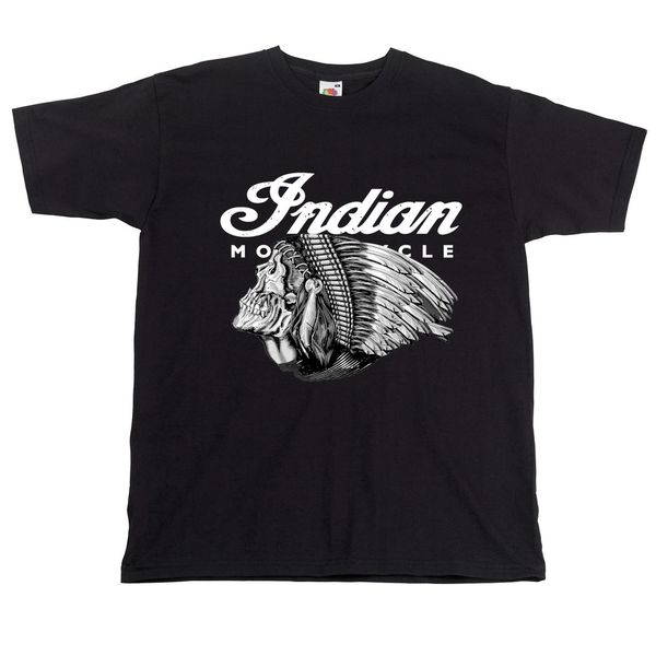 indian motorcycle tshirt chieftan tee cruiser tshirt motorbike skull design, White;black
indian motorcycle tshirt chieftan tee cruiser tshirt motorbike skull design, White;black