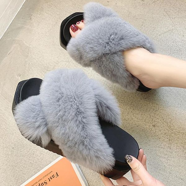 brand women slippers designer elegant thick bottom increased solid color autumn comfortable fur woman shoes, Black
brand women slippers designer elegant thick bottom increased solid color autumn comfortable fur woman shoes, Black