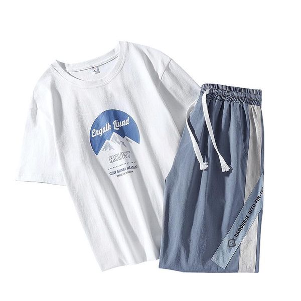 men's tracksuits casual suit sports summer thin ice silk short sleeve shorts fashion clothes wear a set with handsome, Gray
men's tracksuits casual suit sports summer thin ice silk short sleeve shorts fashion clothes wear a set with handsome, Gray