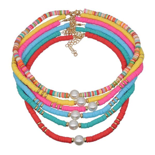 chokers 2021 summer bohemian style silicone necklace fashion statement natural pearl pendant choker various color styles jewelry women, Golden;silver
chokers 2021 summer bohemian style silicone necklace fashion statement natural pearl pendant choker various color styles jewelry women, Golden;silver