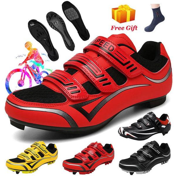 cycling mtb shoes men's sports route antiskid road bike speed flat racing women's mountain professional footwear, Black
cycling mtb shoes men's sports route antiskid road bike speed flat racing women's mountain professional footwear, Black