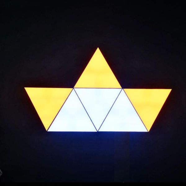 wall lamp premium set of adhesive triangle lights, touch-sensitive remote-controlled splicing lamp, aesthetic decor, night
wall lamp premium set of adhesive triangle lights, touch-sensitive remote-controlled splicing lamp, aesthetic decor, night