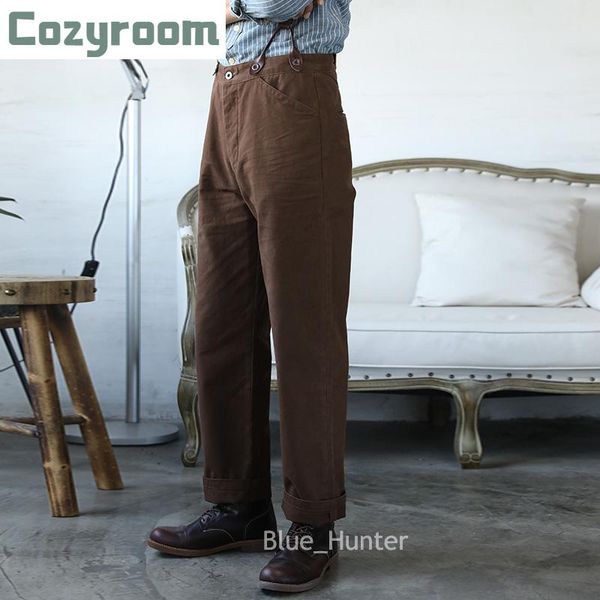 cozyroom retro casual chino vintage men pants high rise straight leg trousers men's, Black
cozyroom retro casual chino vintage men pants high rise straight leg trousers men's, Black