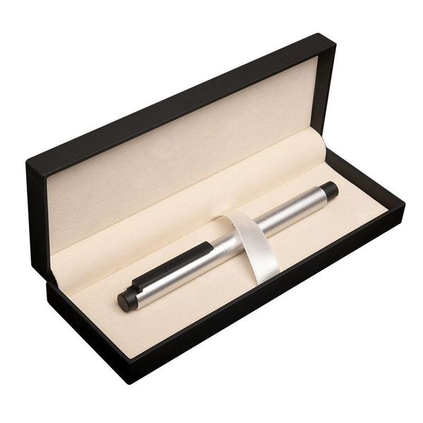 fountain pens kaco luxury pen metal black and silver fine nib 0.5mm ink for writing business gift office with case
fountain pens kaco luxury pen metal black and silver fine nib 0.5mm ink for writing business gift office with case