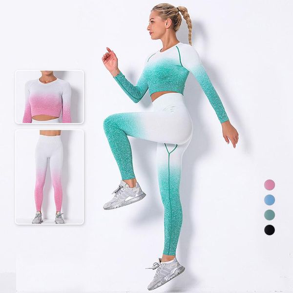 yoga outfit 2021 women seamless set workout gym long sleeve fitness crop high waist leggings sport clothing suits
yoga outfit 2021 women seamless set workout gym long sleeve fitness crop high waist leggings sport clothing suits
