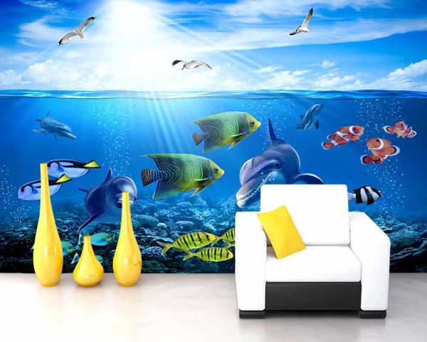 wallpapers 3d custom po wallpaper underwater world cartoon tv sofa background wall painting mural children room
wallpapers 3d custom po wallpaper underwater world cartoon tv sofa background wall painting mural children room