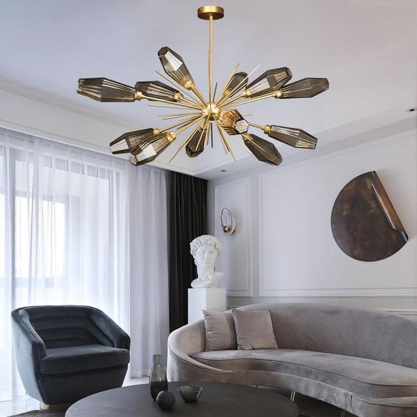 chandeliers nordic style room smoky gray glass led lamp luxury modern chandelier for living bedroom home deco creative fixtures
chandeliers nordic style room smoky gray glass led lamp luxury modern chandelier for living bedroom home deco creative fixtures