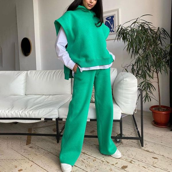 women's two piece pants xmax fashion casual sleeveless hoodies suits women elegant full length wide leg suit white blouses ladies
women's two piece pants xmax fashion casual sleeveless hoodies suits women elegant full length wide leg suit white blouses ladies