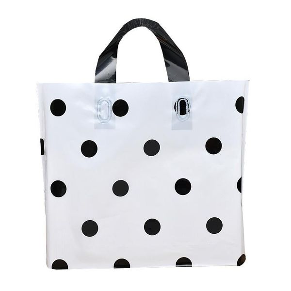 gift wrap luxury fashion thickened clothing bag with dots plastic handles for shopping 10pcs/lot
gift wrap luxury fashion thickened clothing bag with dots plastic handles for shopping 10pcs/lot