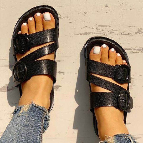 slippers fashion female soft pu gladiator flat slides ladies solid outdoor casual black beach shoes 2021 summer women flip flops
slippers fashion female soft pu gladiator flat slides ladies solid outdoor casual black beach shoes 2021 summer women flip flops