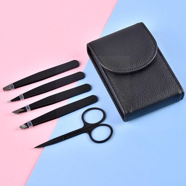 eyebrow tools & stencils 5 piece professional steel tweezers set hair clip with tool makeup case stickers slant g6d2
eyebrow tools & stencils 5 piece professional steel tweezers set hair clip with tool makeup case stickers slant g6d2