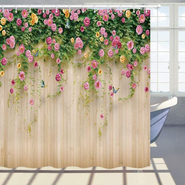 shower curtains floral butterfly rustic wooden background bath garden with hooks beige pink green
shower curtains floral butterfly rustic wooden background bath garden with hooks beige pink green