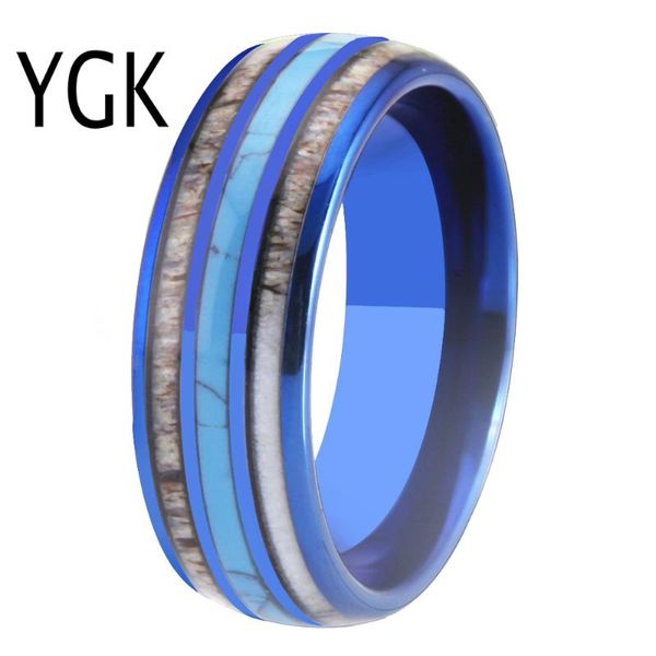 wedding rings band blue tungsten 8mm width antler turquoise inlay ring charm party for women men's jewelry, Slivery;golden
wedding rings band blue tungsten 8mm width antler turquoise inlay ring charm party for women men's jewelry, Slivery;golden