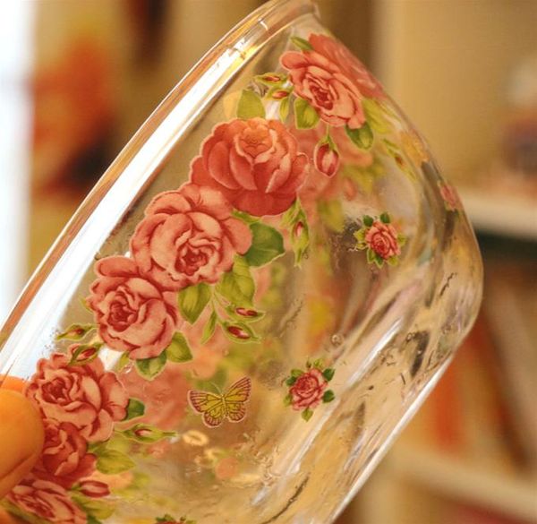 bowls high-grade pink rose pattern lead-transparent thickened glass bowl with lid rice soup noodle salad fruit
bowls high-grade pink rose pattern lead-transparent thickened glass bowl with lid rice soup noodle salad fruit