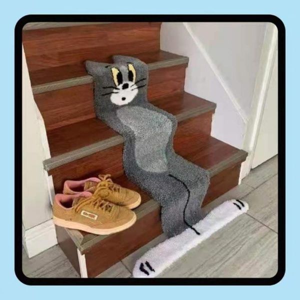 carpets cartoon tom cat carpet stairs paper and mouse famous scenery shaped imitation cashmere stair mats
carpets cartoon tom cat carpet stairs paper and mouse famous scenery shaped imitation cashmere stair mats