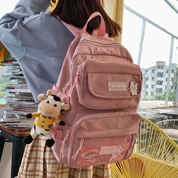 backpack real po schoolbag female korean high school students japanese large capacity
backpack real po schoolbag female korean high school students japanese large capacity