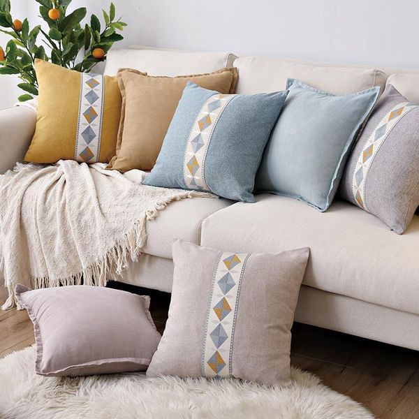 cushion/decorative pillow geometric embroidery linen household goods sofa art office lumbar cushions home decor living room
cushion/decorative pillow geometric embroidery linen household goods sofa art office lumbar cushions home decor living room